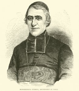Monsenhor Guibert, Arcebispo de Paris, maio de 1871 de English School