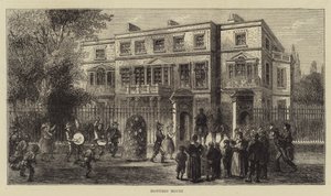 Casa Montagu (gravura) de English School