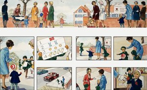 Mãe mostra como de English School