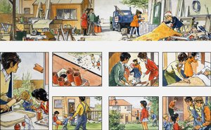Mãe mostra como de English School
