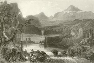 Templos da montanha, lago de Aboo de English School