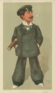 Sr. Andrew Barclay Walker, Ailsa, 21 de maio de 1896, desenho animado da Vanity Fair de English School