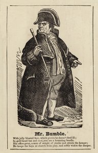 Sr. Bumble de Oliver Twist de English School