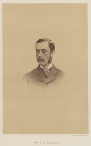 Sr. C B Godman, Pai do Coronel Sherard Godman (litho) de English School