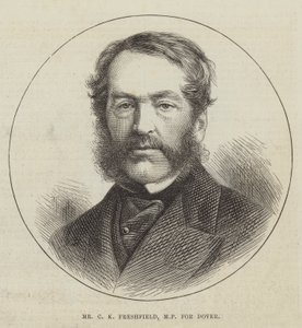 Sr. C K Freshfield, deputado por Dover (gravura) de English School