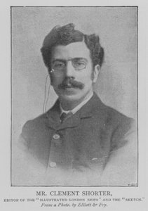 Sr. Clement Shorter, Editor do "Illustrated London News" e do "Sketch" (gravura) de English School