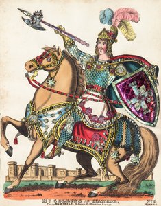 Senhor Collins como Ivanhoe de English School