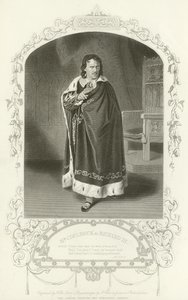 Sr. Couldock como Ricardo III, Ricardo III, Ato IV, Cena II de English School