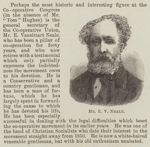 Sr. E V Neale (gravura) de English School