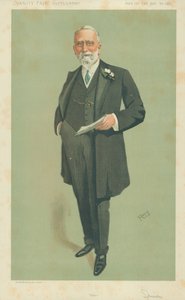 Sr. Evan Spicer, Paper, 8 de maio de 1912, cartoon da Vanity Fair de English School