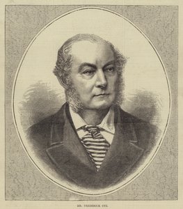 Sr. Frederick Gye (gravura) de English School