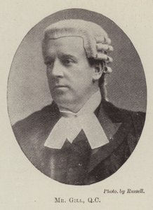 Sr. Gill, QC (gravura) de English School