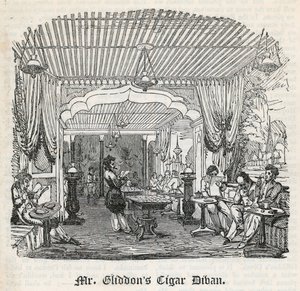 Sr. Gliddons Charuto Divan, King Street, Covent Garden de English School