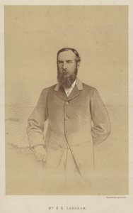 Sr. H H Langham (litho) de English School