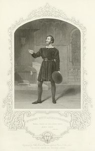 Sr. Henry Betty como Faulconbridge, King John, Ato I, Cena 1 de English School