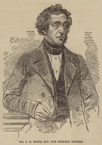 Sr. J B Smith, deputado por Stirling Burghs (gravura) de English School