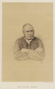 Sr. J Froude Bellew (litografia) de English School