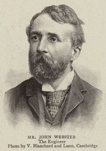 Sr. John Webster (gravura) de English School