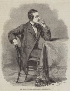 Sr. Morphy, o Jogador de Xadrez Celebrado (gravura) de English School