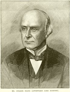 Sr. Speaker Brand (depois Lord Hampden) de English School