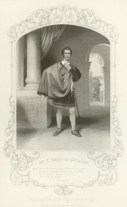 Sr. T Mead como Iachimo, Cymbeline, Ato I, Cena VII de English School