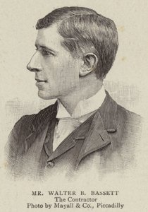Sr. Walter Bassett (gravura) de English School