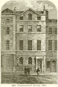Casa da Sra. Fitzherberts, 1820