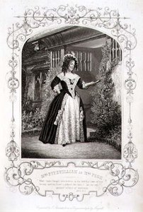 Sra. Fitzwilliam como Sra. Page, Acto II Cena 1, em 