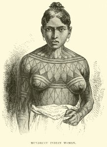 Mundrucu mulher indiana de English School