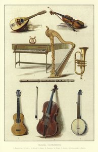 Instrumentos musicais de English School