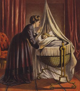 A minha mãe (litografia a cores) de English School