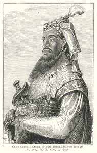 Nana Sahib (gravura) de English School