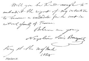 Napoleão III de English School