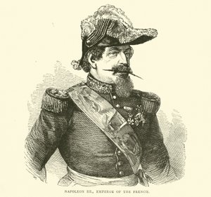 Napoleão III, imperador dos franceses, julho de 1870 de English School