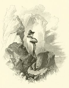 Napoleão no exílio (gravura) de English School