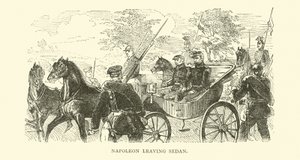 Napoleão saindo de Sedan, setembro de 1870 de English School