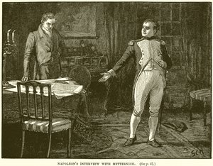 Entrevista de Napoleão com Metternich de English School