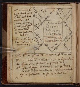 Natividade de Arthur Dee, SLOANE 1902, p.28 de English School