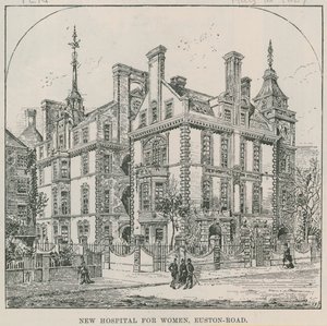 Novo Hospital para Mulheres, Euston Road, Londres de English School