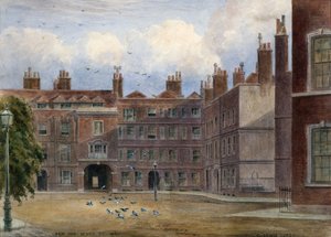 New Inn, Wych Street, 1901 (wc no papel) de English School