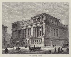 Novo salão público, Glasgow de English School