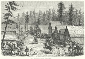 Nova povoação no Noroeste (gravura) de English School