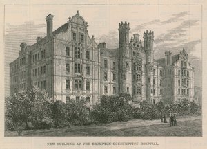 Novo edifício no Brompton Consumption Hospital, em Londres de English School