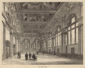 Novos edifícios da escola City of London: The Great Hall de English School