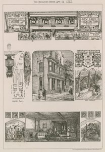 Nova fábrica de laticínios, Kensington, construída em 1777 de English School