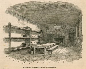 Prisão de Newgate. Ala para prisioneiros condenados de English School