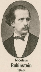 Nicolaus Rubinstein (gravura) de English School