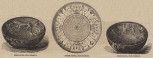 Nimroud Antiquities in the British Museum (gravura) de English School