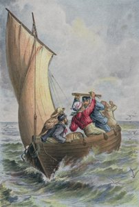 Dezenove dias em um barco aberto de English School