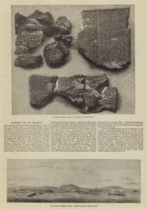 Nineveh and its Records (gravura) de English School